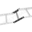Modular Adjustable Riser Bend Ladder, HDG