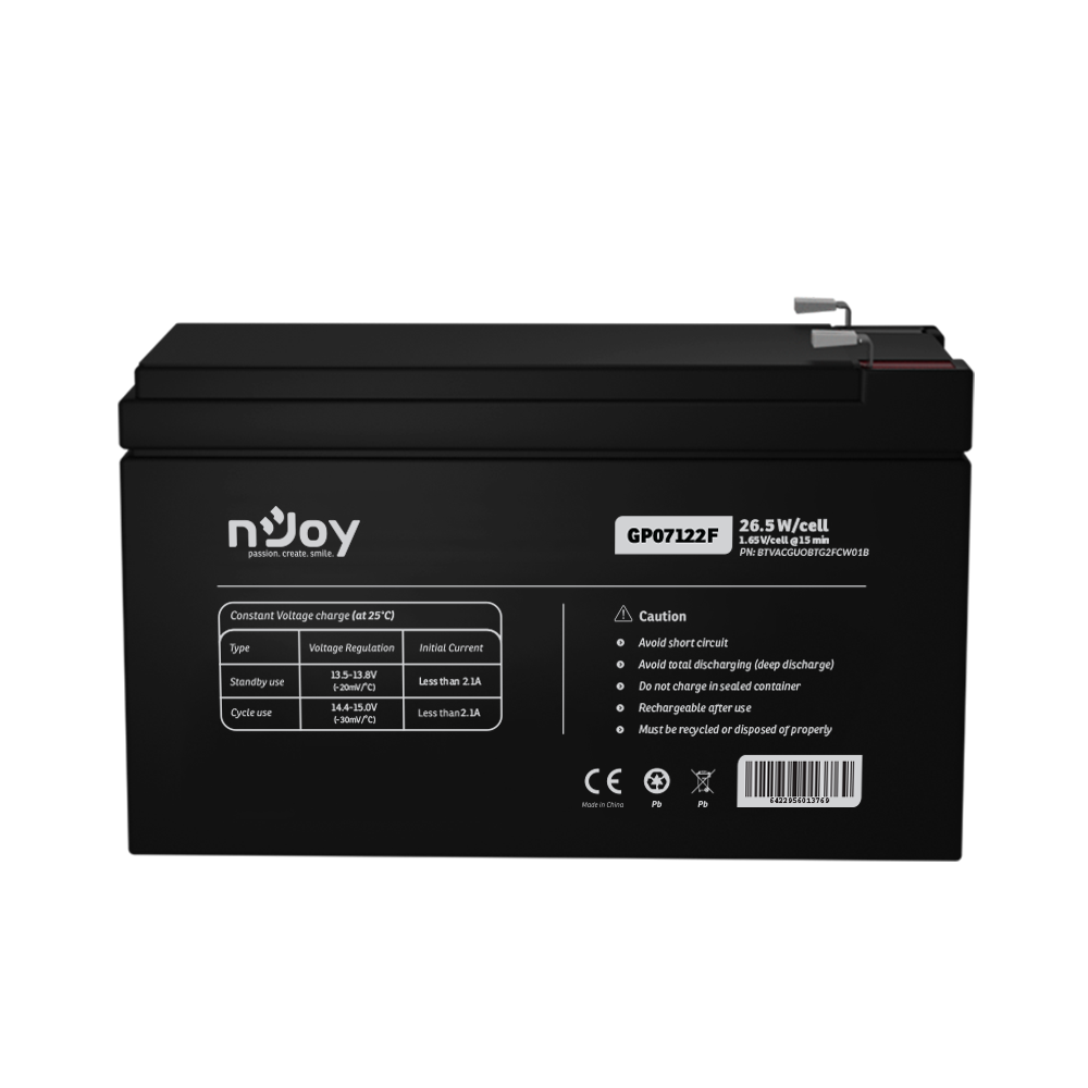 NJOY, GP07122F 26,5W Battery