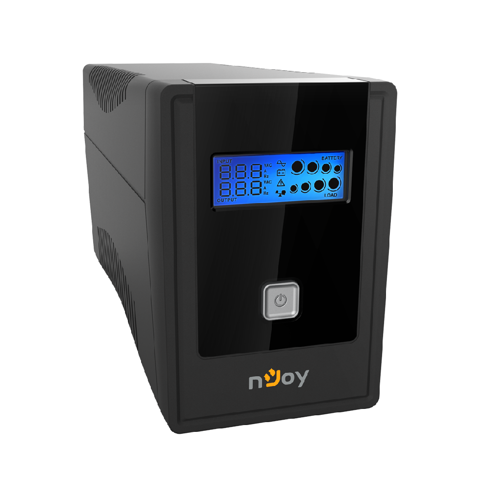 UPS NJOY Cadu 650 Single-phase, Line-interactive (VI), 600 VA / 360 W