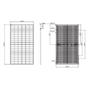 AIKO SOLAR, NEOSTAR 2S+60 AIKO-A500-MAH60Db , Standard Bifacial N-Type ABC 500Wp Solar Panel