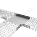 Tee Horizontal Bend radius 300 Cable Trays WRF, PG