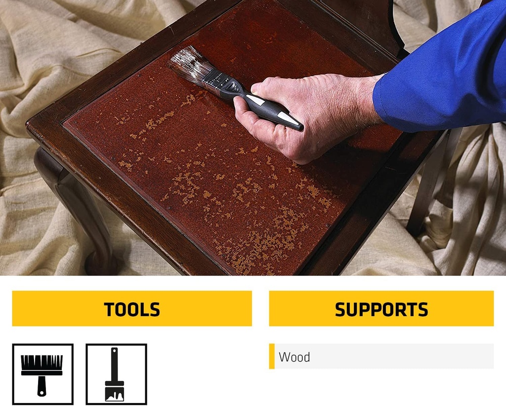 EVERBUILD Wood Stain Satin, Quick Drying Wood Stain, Interior & Exterior