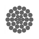 AAAC EN 50182-Type-AL3 Italy Conductor, 49.5mm2, 50/7, 49-AL3