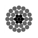 ACSR ASTM B 232 Conductor, 374.7mm2, Grosbeak