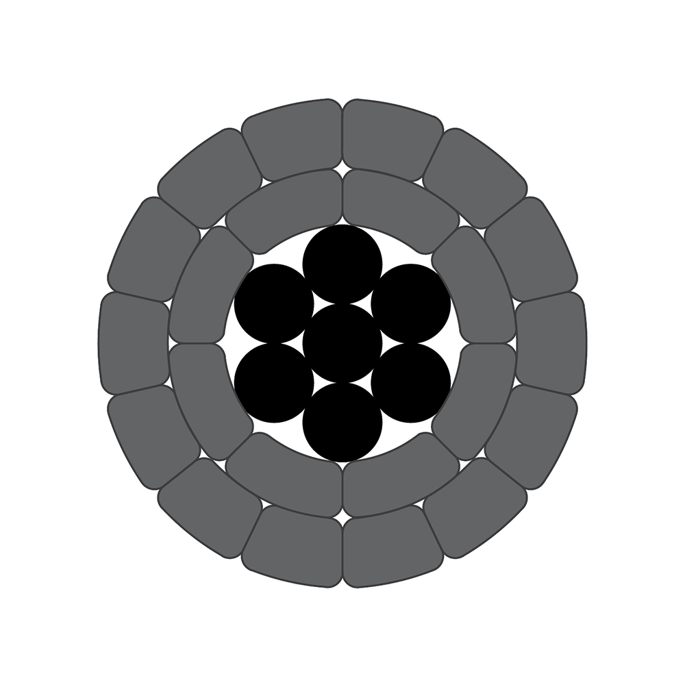 ACSS/TW Conductor, 681.15mm2, Grackle