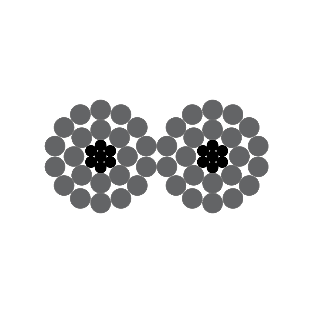 ACSR/TP ASTM B 911 Conductor, 692.9mm2, Peacock / TP