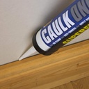 EVERBUILD CAULK ONCE, Premium Quality Acrylic Caulk, Interior, White