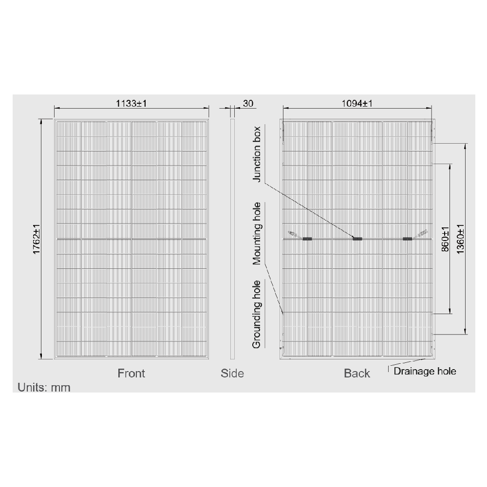AE SOLAR, Alpine CMER-96BDE-I, Black Bifacial n-Type TOPCon technology, Half-cut cells, 445Wp Solar Panel