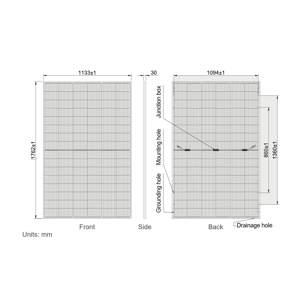 AE SOLAR, Alpine CMER-96BDS-I, Black Bifacial n-Type TOPCon technology, Half-cut cells, 445Wp Solar Panel