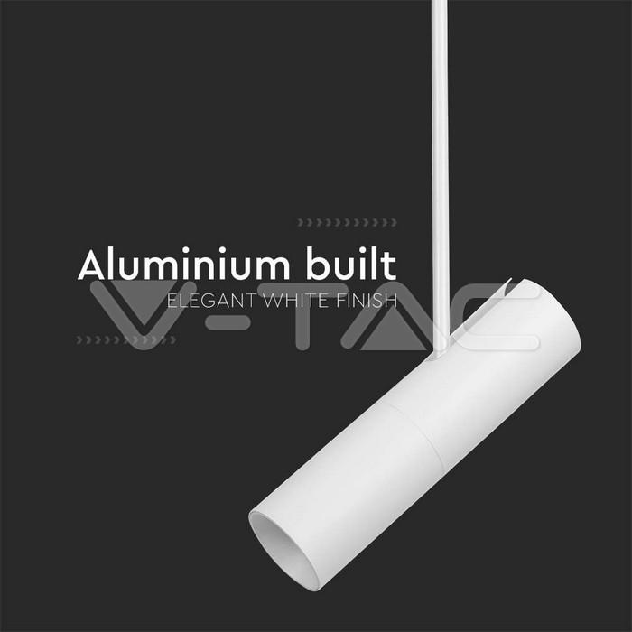 V-TAC 7574, GU10 Holder Aluminum White