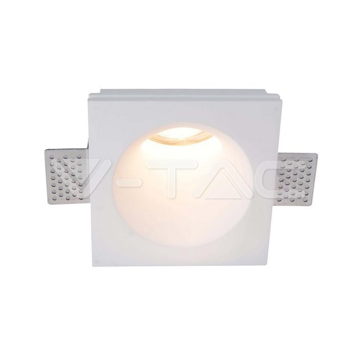 V-TAC 6772, GU10 Gypsum Fitting Round White