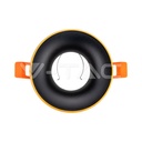 V-TAC 6697, GU10 Fitting Round Gold Frame Black Reflector