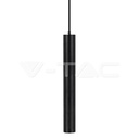 V-TAC 6687, GU10 Pendant Light Black Ø60x500 mm
