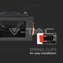 V-TAC 6657, GU10 Holder Square Black