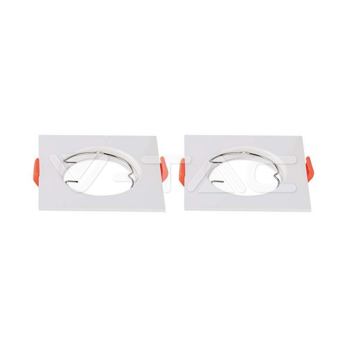 V-TAC 6642, GU10 Holder Square White