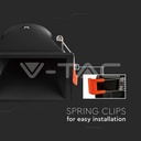 V-TAC 6639, GU10 Holder Square Black