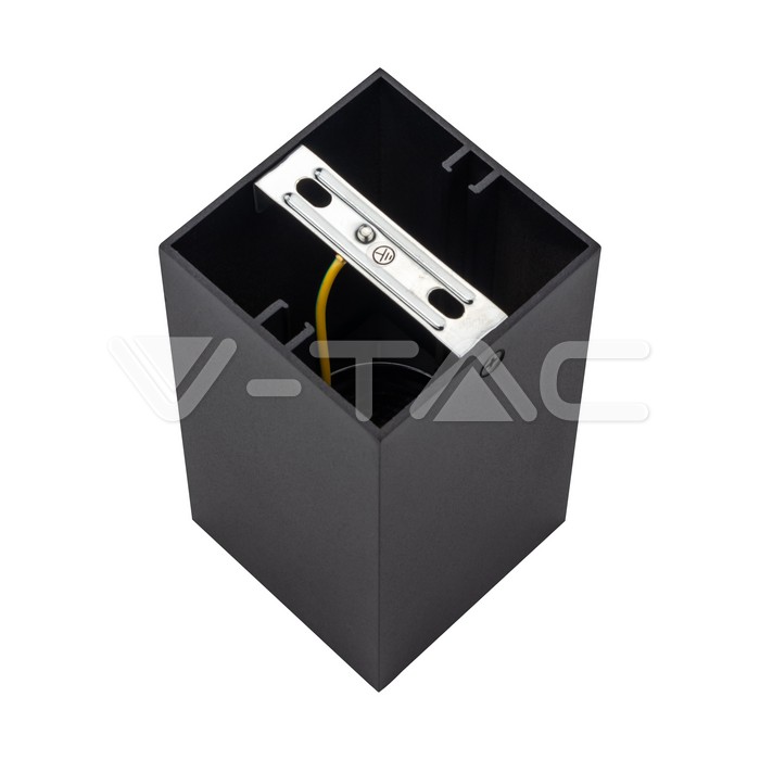 V-TAC 8994, GU10 Holder Square Black Chrome