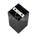 V-TAC 8994, GU10 Holder Square Black Chrome