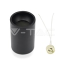 V-TAC 8945, GU10 Surface Mounted Holder Black