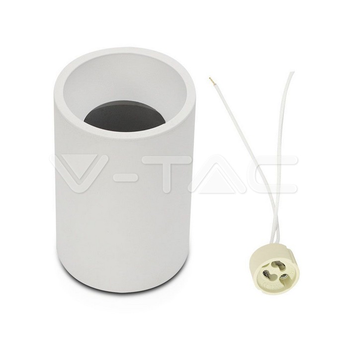 V-TAC 8944, GU10 Surface Mounted Holder White
