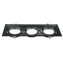 V-TAC 35831, 3x AR111 Holder Fitting Black
