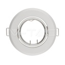 V-TAC 8938, GU10 Holder Round White (2 pcs/box)