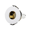 V-TAC 3158, GU10 Holder White Gold Round