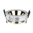 V-TAC 3154, GU10 Holder White Gold Round