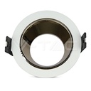 V-TAC 3154, GU10 Holder White Gold Round