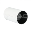 V-TAC 8589, GU10 Holder Round White & Black