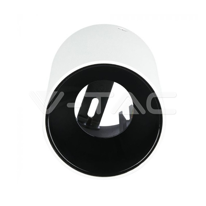 V-TAC 8589, GU10 Holder Round White & Black
