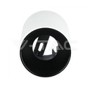 V-TAC 8589, GU10 Holder Round White & Black