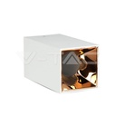 V-TAC 8587, GU10 Holder Square White & Rose Gold