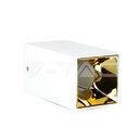 V-TAC 8586, GU10 Holder Square White & Gold