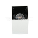 V-TAC 8584, GU10 Holder Square White & Black
