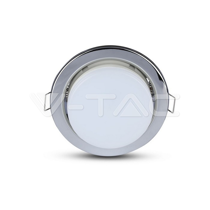 V-TAC 3677, GX53 Holder Round Chrome