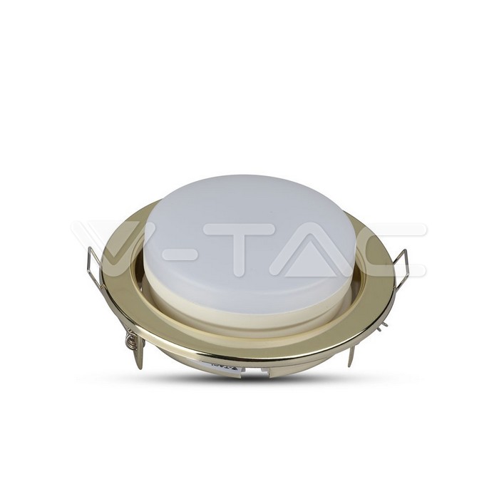 V-TAC 3676, GX53 Holder Round Gold