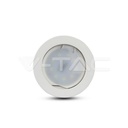 V-TAC 3665, GU10 Gypsum Frame Round White