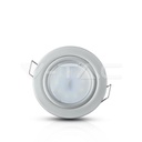 V-TAC 3644, GU10 Housing Round Silver Grey