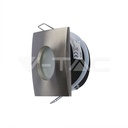 V-TAC 3616, GU10 Housing Square Nickel