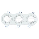 V-TAC 3603, 3x GU10 Housing Round White