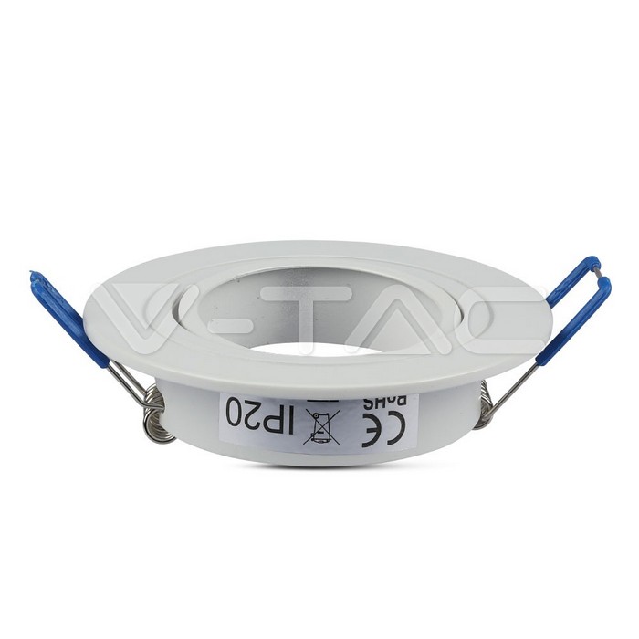 V-TAC 3599, 1x GU10 Housing Round White