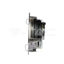 V-TAC 3596, GU10 Housing Round Nickel