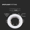 V-TAC 3584, GU10 Housing Round White