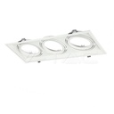 V-TAC 3577, 3x AR111 Housing White