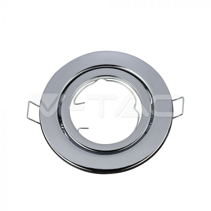 V-TAC 3471, GU10 Housing Round Chrome