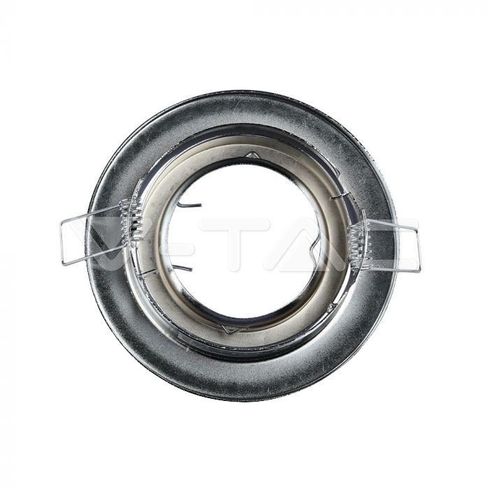 V-TAC 3471, GU10 Housing Round Chrome