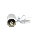 V-TAC 3129, GU10 Suspended Gypsum Fitting Chrome Detail