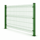 3D Wire Mesh Fence Panel, Galvanized, Painted, 4.2 mm