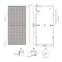 TALESUN Half-Cut Mono Perc TP7F78M-TP7F78M(H)-156-585W Solar Panel